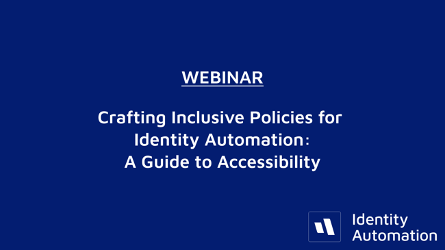 Webinar - Crafting Policies